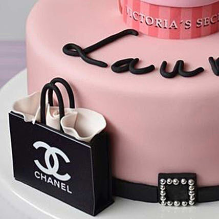 Luxurious 3D Designer Cake Inspired by Victoria's Secret