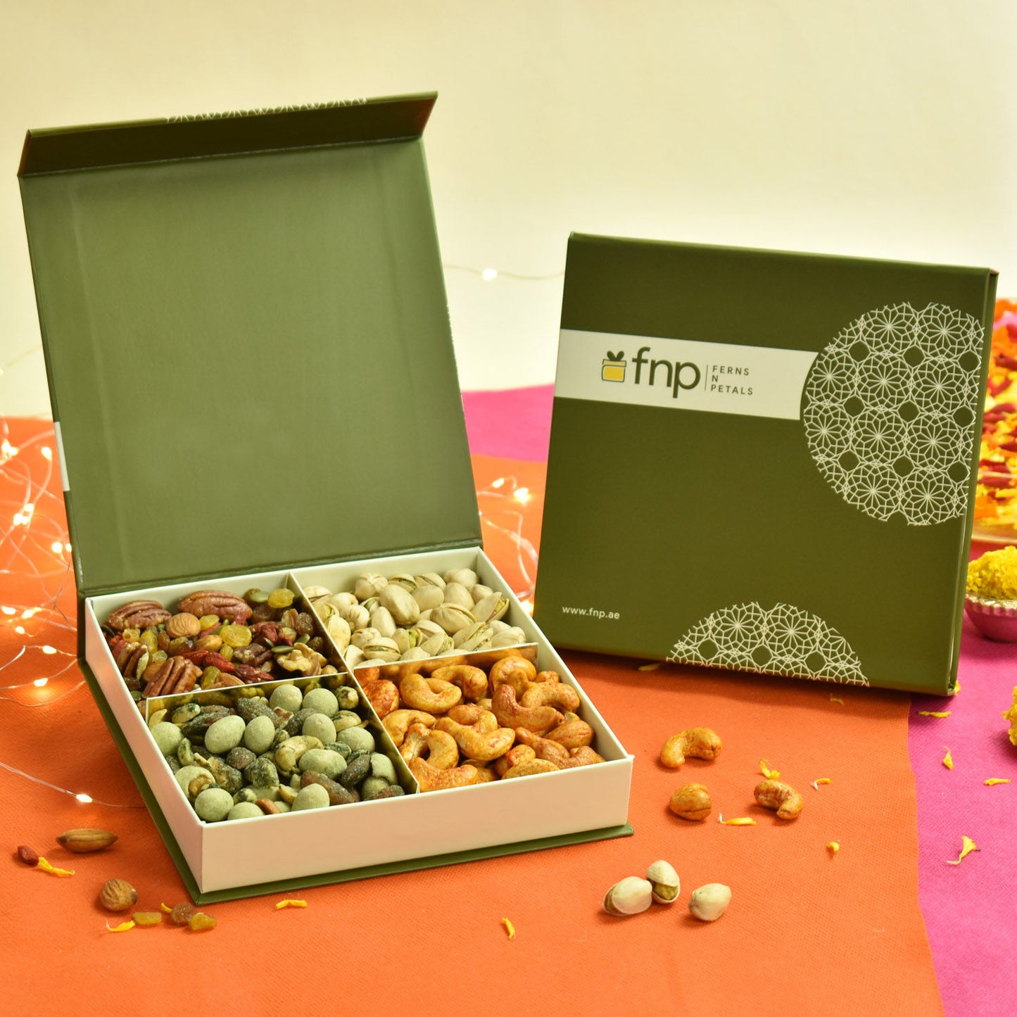 Premium Assorted Dry Fruits Gift Box - A Delightful Mix of Nuts & Berries