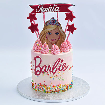 Choco Barbie Designer Cake - Perfect for Celebrations