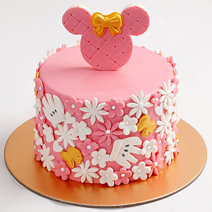 Minnie Magic Red Velvet Cake - Perfect for Celebrations
