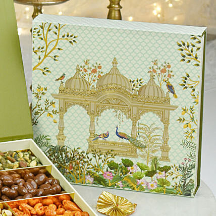 Luxurious Dry Fruits and Cherries Gift Box