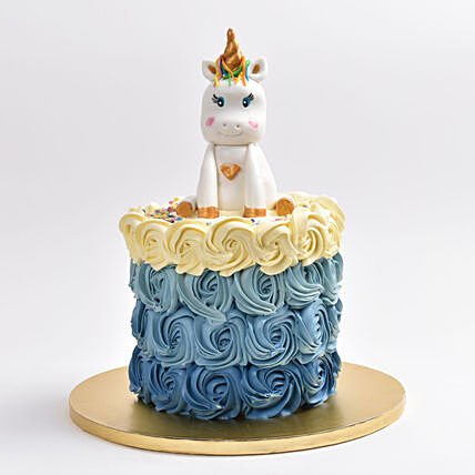 Magical Enchanted Unicorn Chocolate Cake