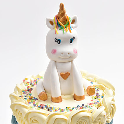 Magical Enchanted Unicorn Chocolate Cake
