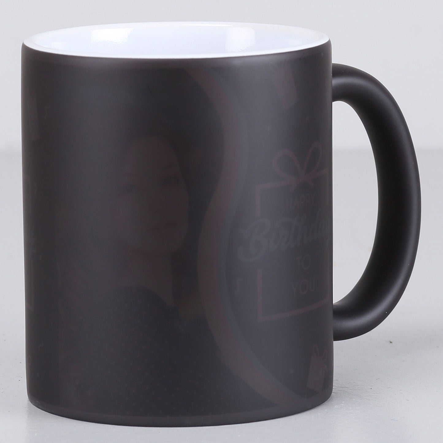 Happy Birthday Personalized Magic Mug - Custom Photo Gift