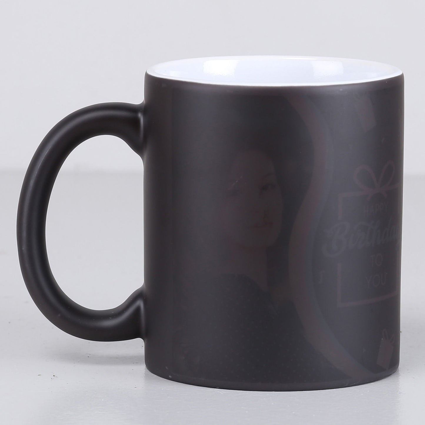 Happy Birthday Personalized Magic Mug - Custom Photo Gift