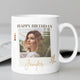 Personalized Happy Birthday Mug for Women - Custom Ceramic Gift