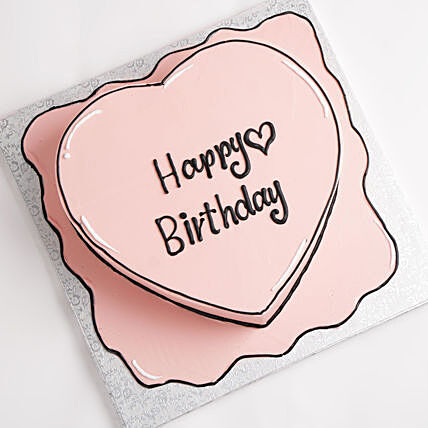 Sweet Toon Surprise Chocolate Heart Cake