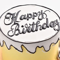 كيكة عيد ميلاد فنية بالشوكولاتة - احتفال حلو