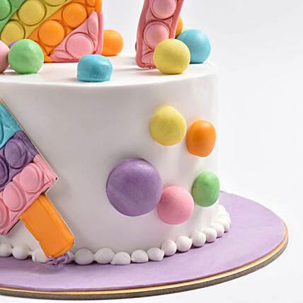 Choco Quest Cake - Perfect Pop-It Birthday Treat