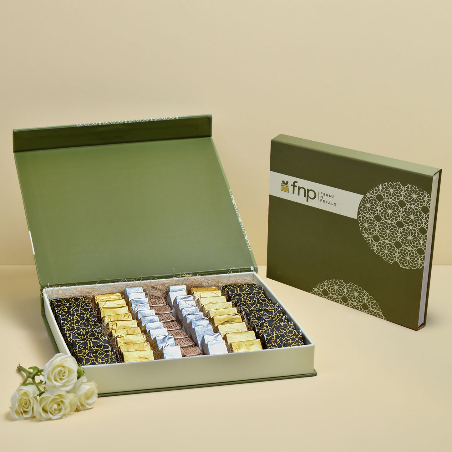 Deluxe FNP Assorted Chocolate Box - 1 Kg of Gourmet Indulgence