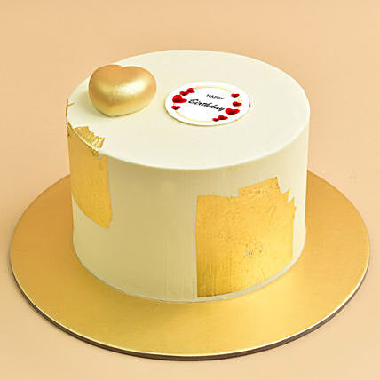 Luxurious Celestial Chocolate Round Cake - Perfect for Celebrations