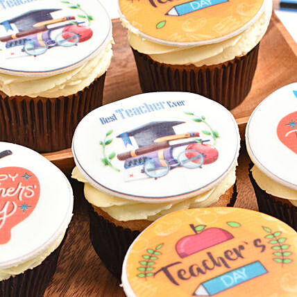 Delicious Chocolate Cupcakes for Teacher's Day Celebration
