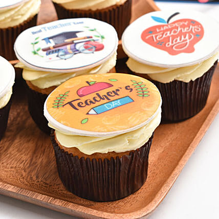 Delicious Chocolate Cupcakes for Teacher's Day Celebration