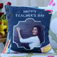 Personalized Teacher's Day Cushion - Custom Photo Gift