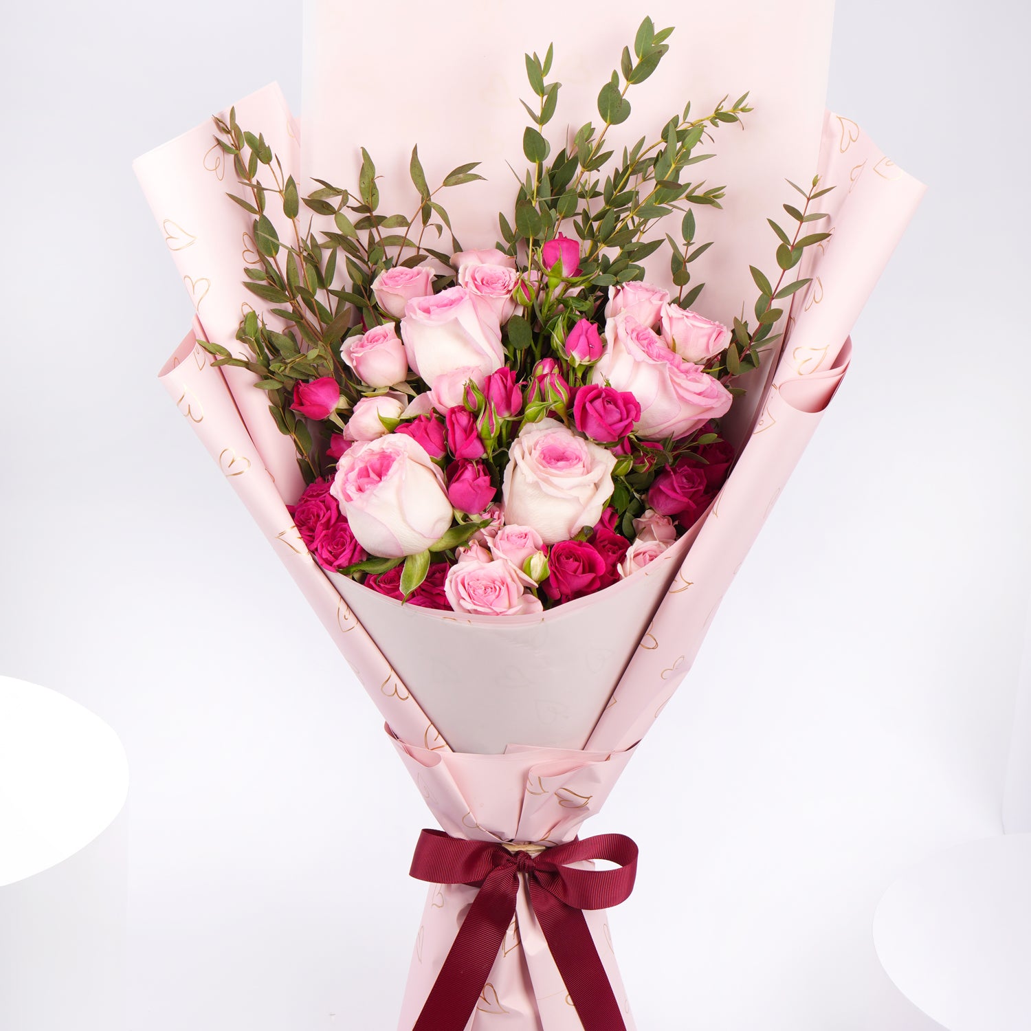 Personalised Name Flower Bouquet for Boss