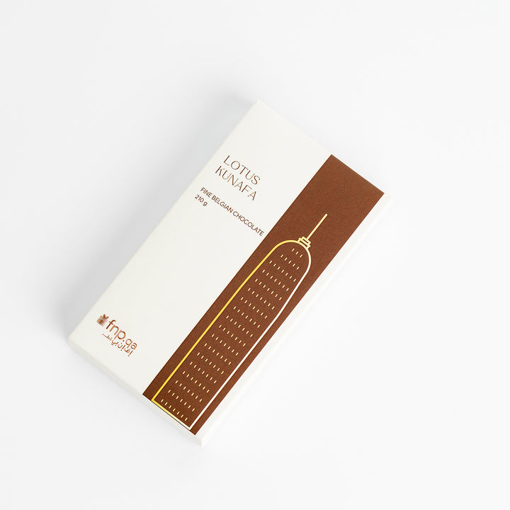 Luxurious Lotus Kunafa with Rich Belgian Chocolate - 210g