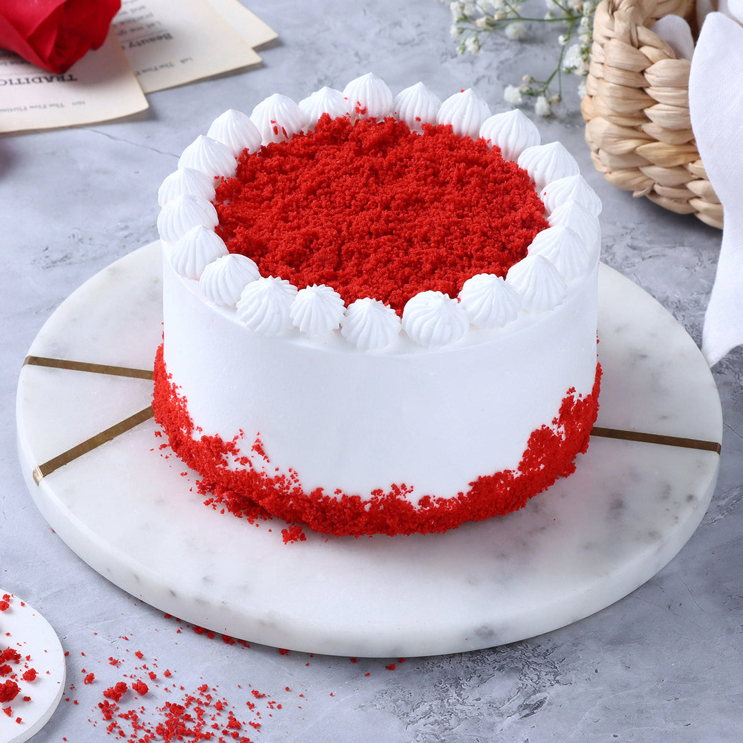 كعكة بينتو رد فلفت لذيذة - مثالية لشخصين