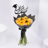 Yellow & Orange Roses Bouquet | Graduation Day