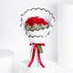 10 Red Roses Hand Bouquet