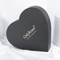 Exquisite 12 Orange Forever Roses with Luxurious Godiva Chocolate in Heart-Shaped Box