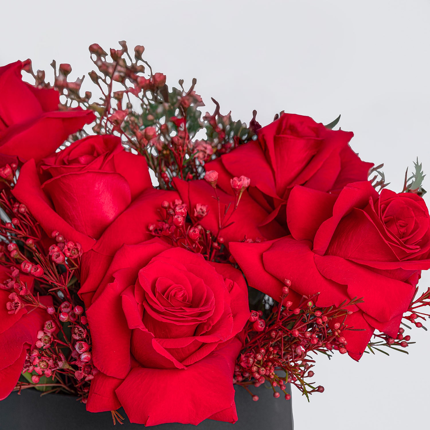 Red Roses Box Arrangement