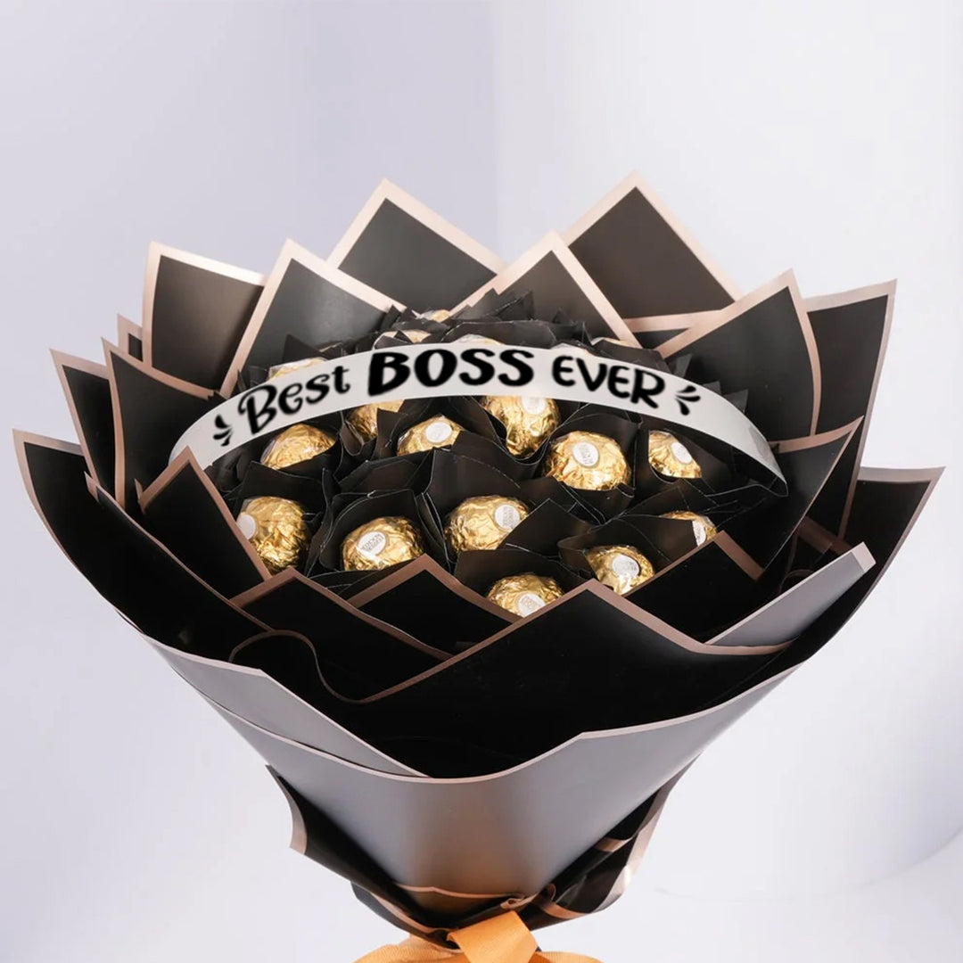 باقة شوكولاتة فيريرو روشيه الفاخرة ليوم المدير - الهدية المثالية لأفضل مدير