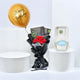 Red Roses Bouquet with Birthday Cake & Balloon