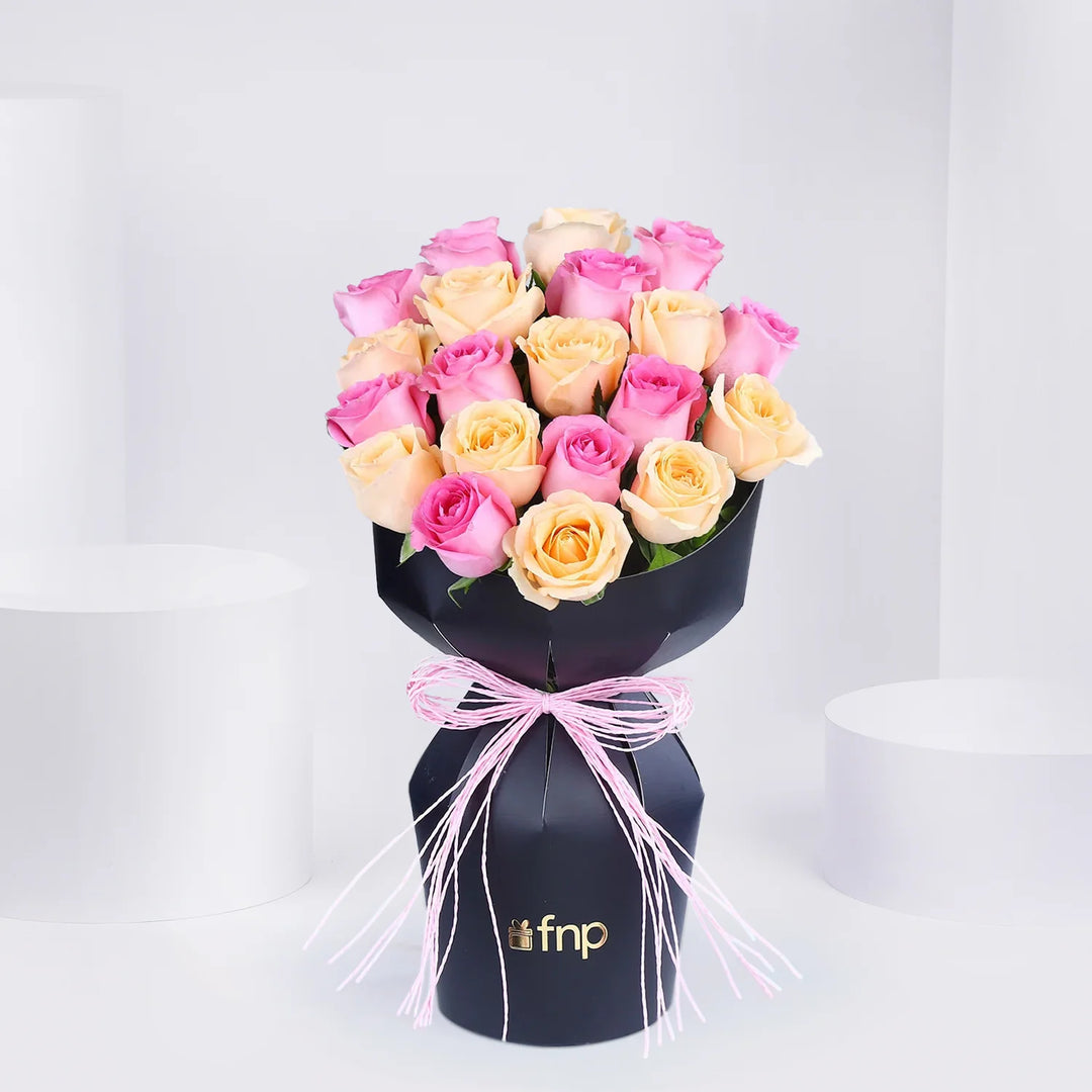 Blushing Rose Love Elegance Bouquet