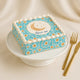 Delight Eid Mubarak Print Cake - 1 Kg