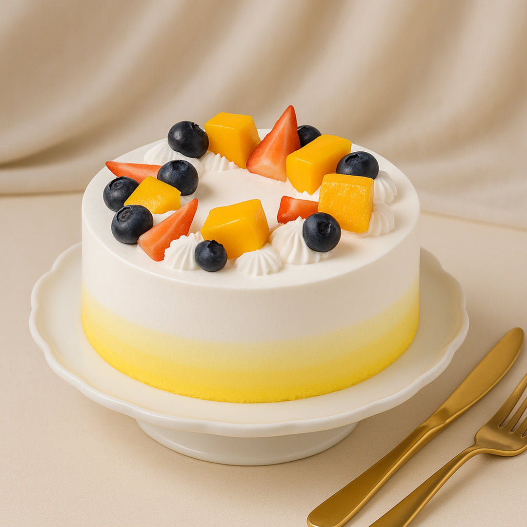 كيكة فواكه لذيذة 500 جم – مثالية للاحتفالات