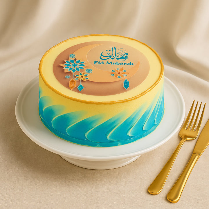 Eid Mubarak I Butterscotch Cake 650 Grams