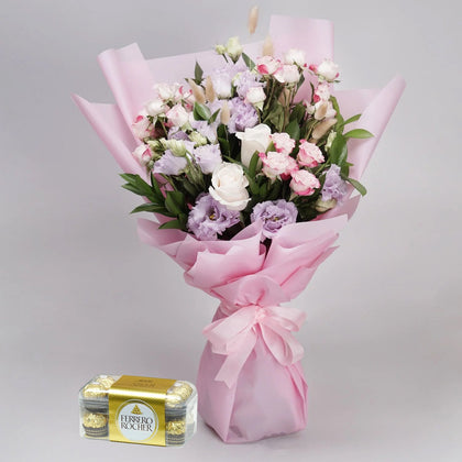 Elegant Bouquet of Mixed Flowers