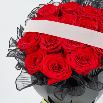باقة الورد الأحمر
