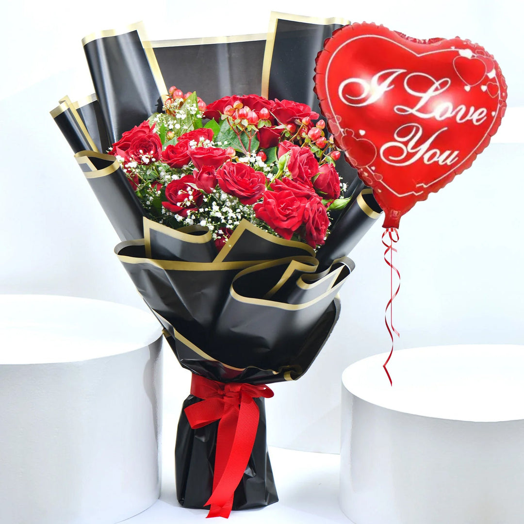 باقة فاخرة – لمسة حب رقيقة