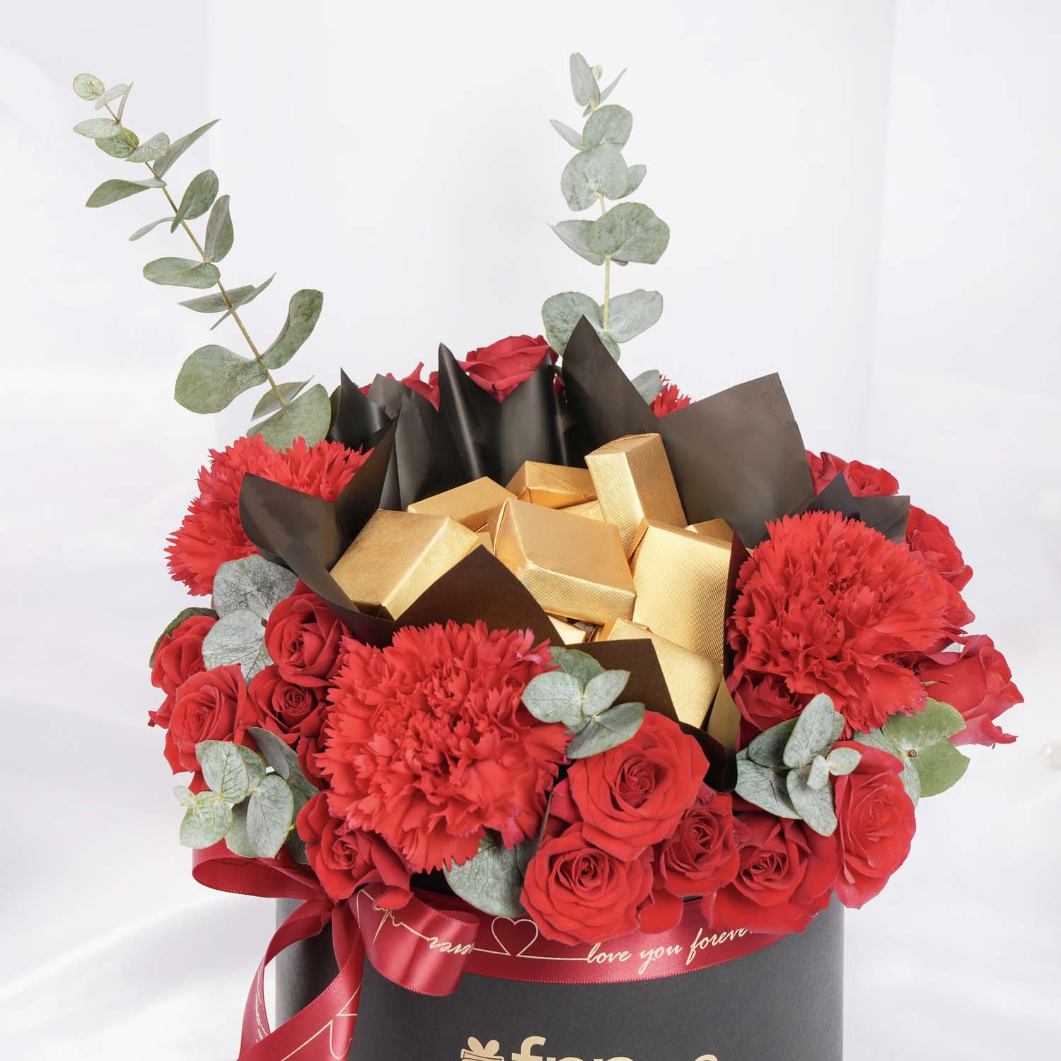 Floral Chocolate Bliss For Valentines
