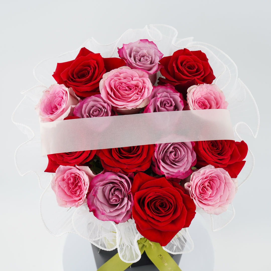 Mix Roses Sleeve Flower