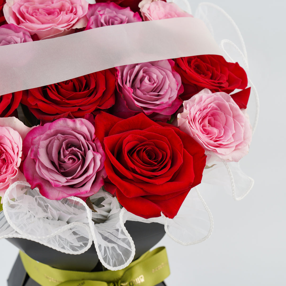 Mix Roses Sleeve Flower