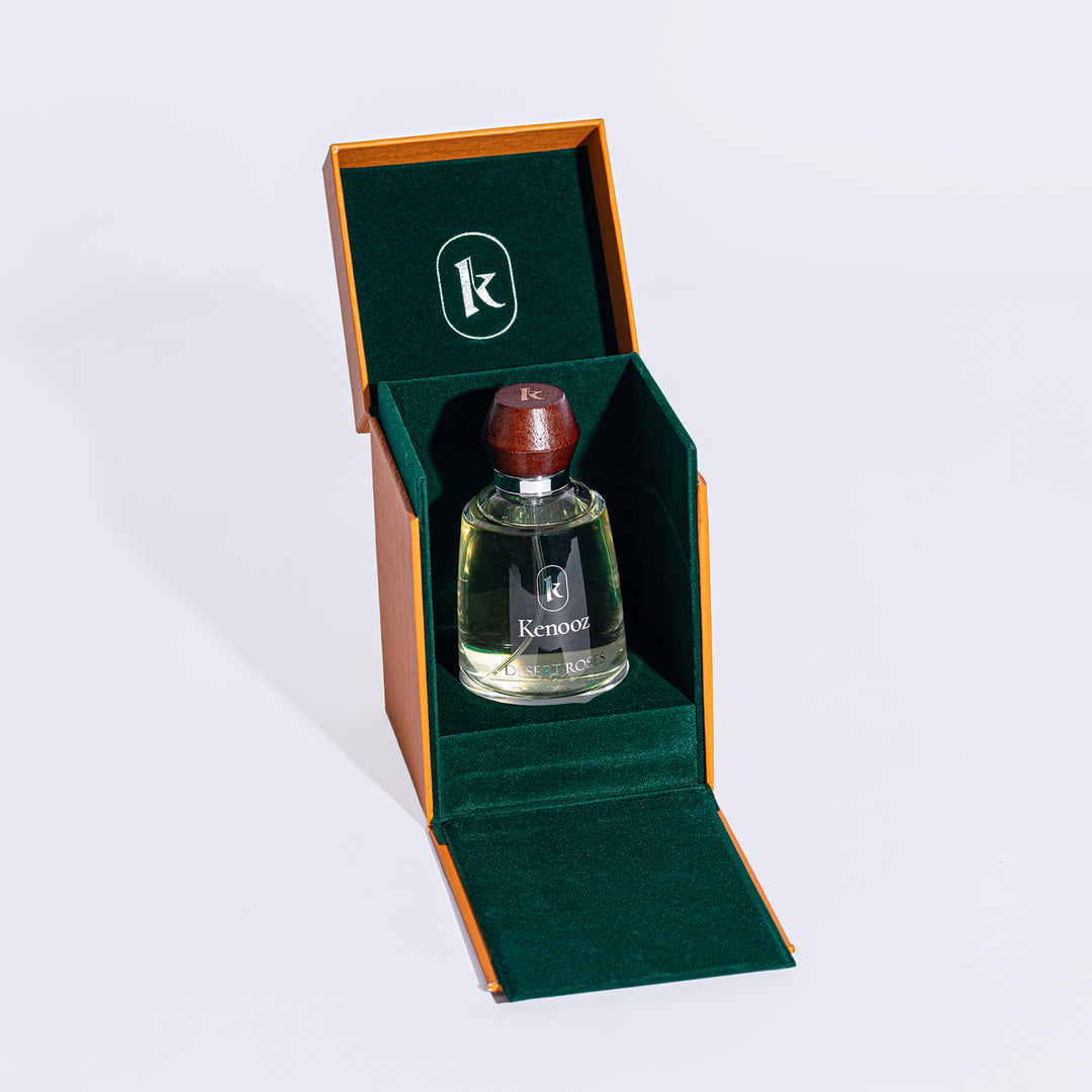 Kenooz Dessert Rose Perfume 100ml with Elegant Floral Bouquet