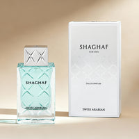 Shaghaf Men Eau de Parfum 75ML - Captivating Oriental Woody Scent by Swiss Arabian