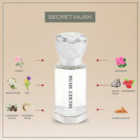 سيكرت مسك 12 مل - عطر ساحر للجنسين