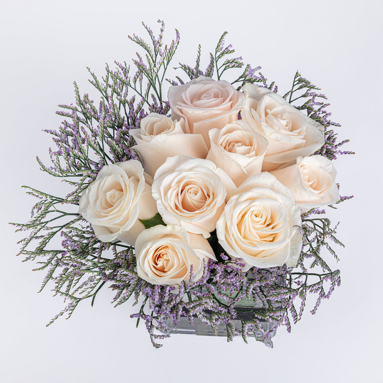 Kenooz - Big Gift Discovery | 9 White Roses Vase