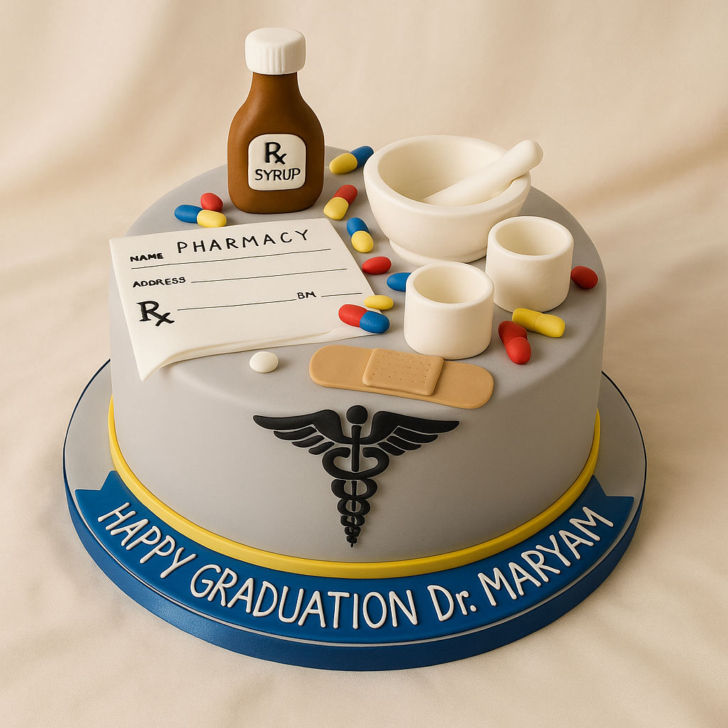 Pharmacist Graduation Cake – Celebrate with Sweet Success!