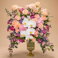 Celestial Garden Grandeur: Luxurious Floral Symphony