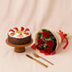 Red Roses & Black Forest Cake Half Kg