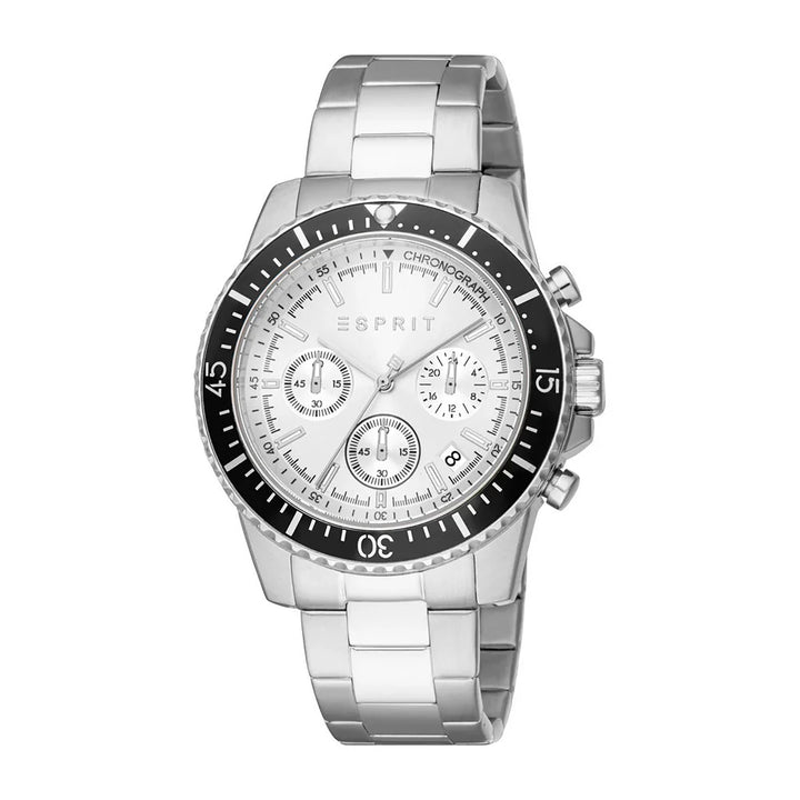 Everlasting Grace Gift Set: Exquisite Floral Arrangement with Esprit Hudson Chrono Watch