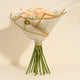 Elegant Peach Love 20 Roses Bouquet with Gypsophila Fillers
