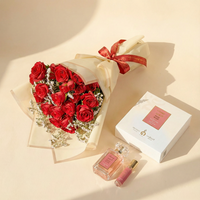 Love in Bloom Combo: Red Roses