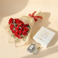 Love in Bloom Combo: Red Roses