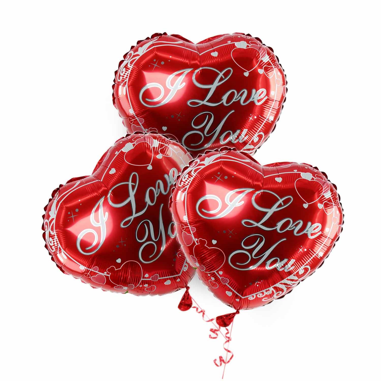 I Love You Foil Balloons
