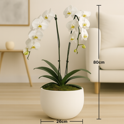 Modern Luxe Orchid Arrangement